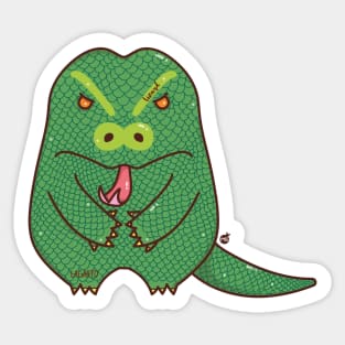 Monitor lizard MS Sticker